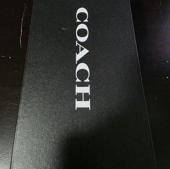 Coach Ava Ballet Pump Women Black Leather Slip on Walkable Block Heel - Picture 9 of 10